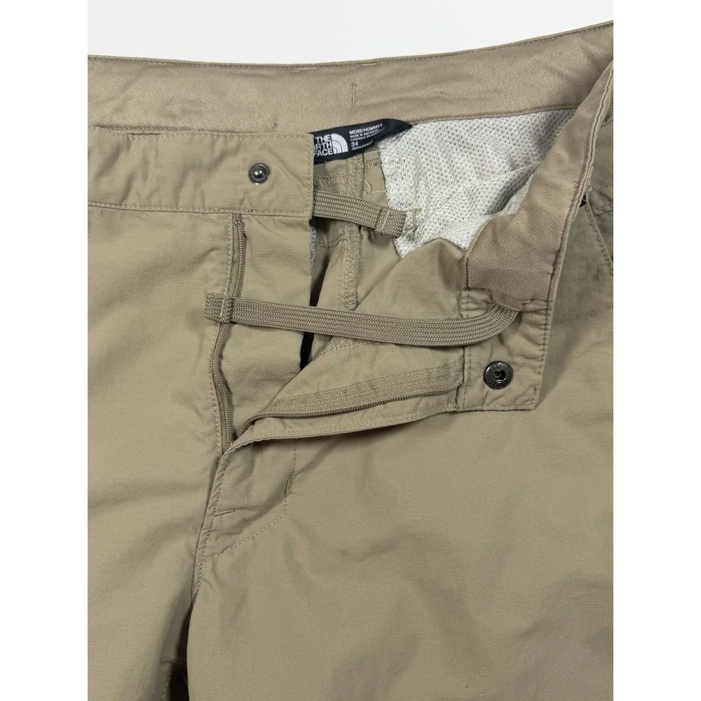The North Face Shorts Mens 34 Tan Horizon 2.0 Hiking Cargo Camping Outdoors